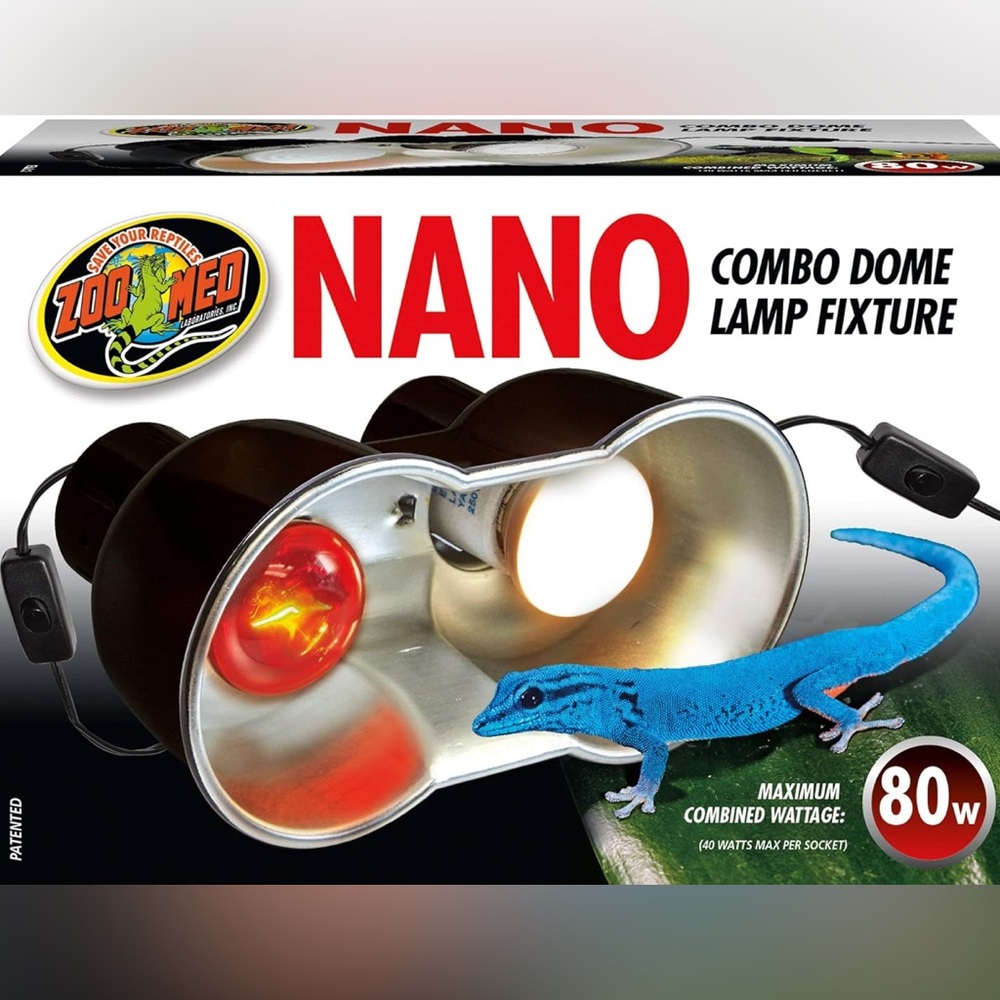 NWOB Zoo Med reptile light.